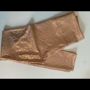 Zyia Light n Tight Leggings, Metallic Leopard